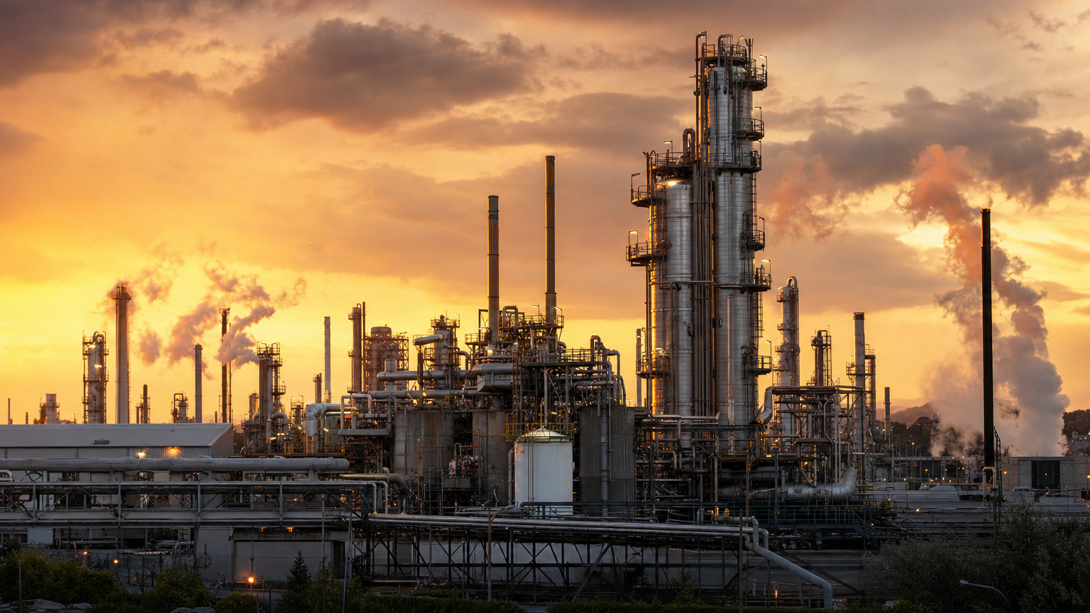 Projeto elétrico industrial para refinaria