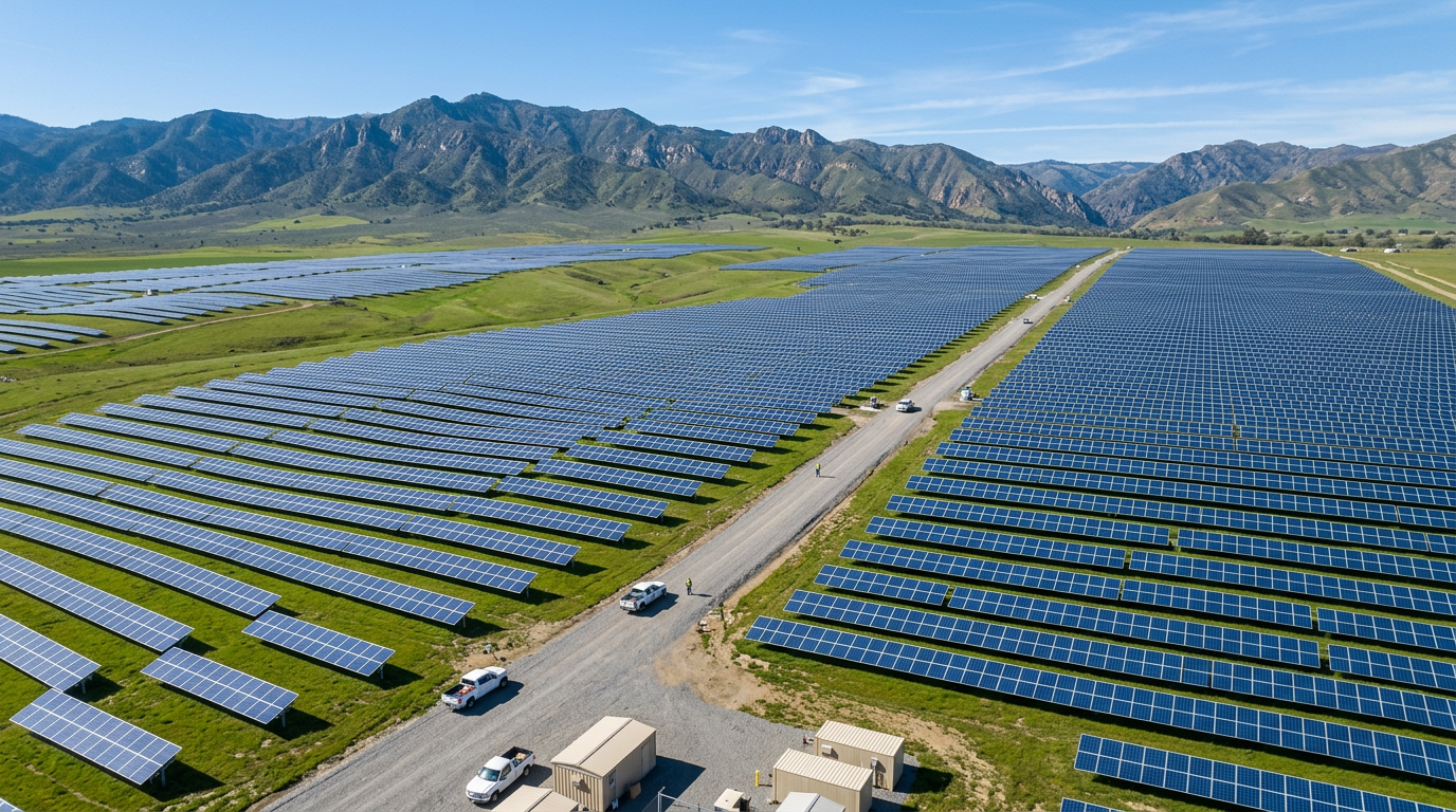 Usina fotovoltaica - Projeto de minigeração solar Projens Engenharia