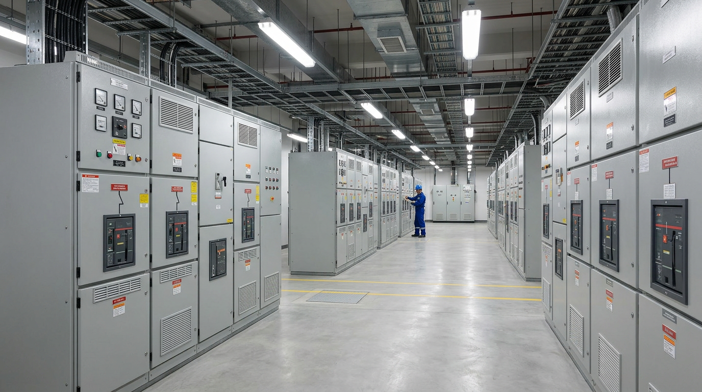 Subestação elétrica industrial - Projeto de subestação Projens Engenharia