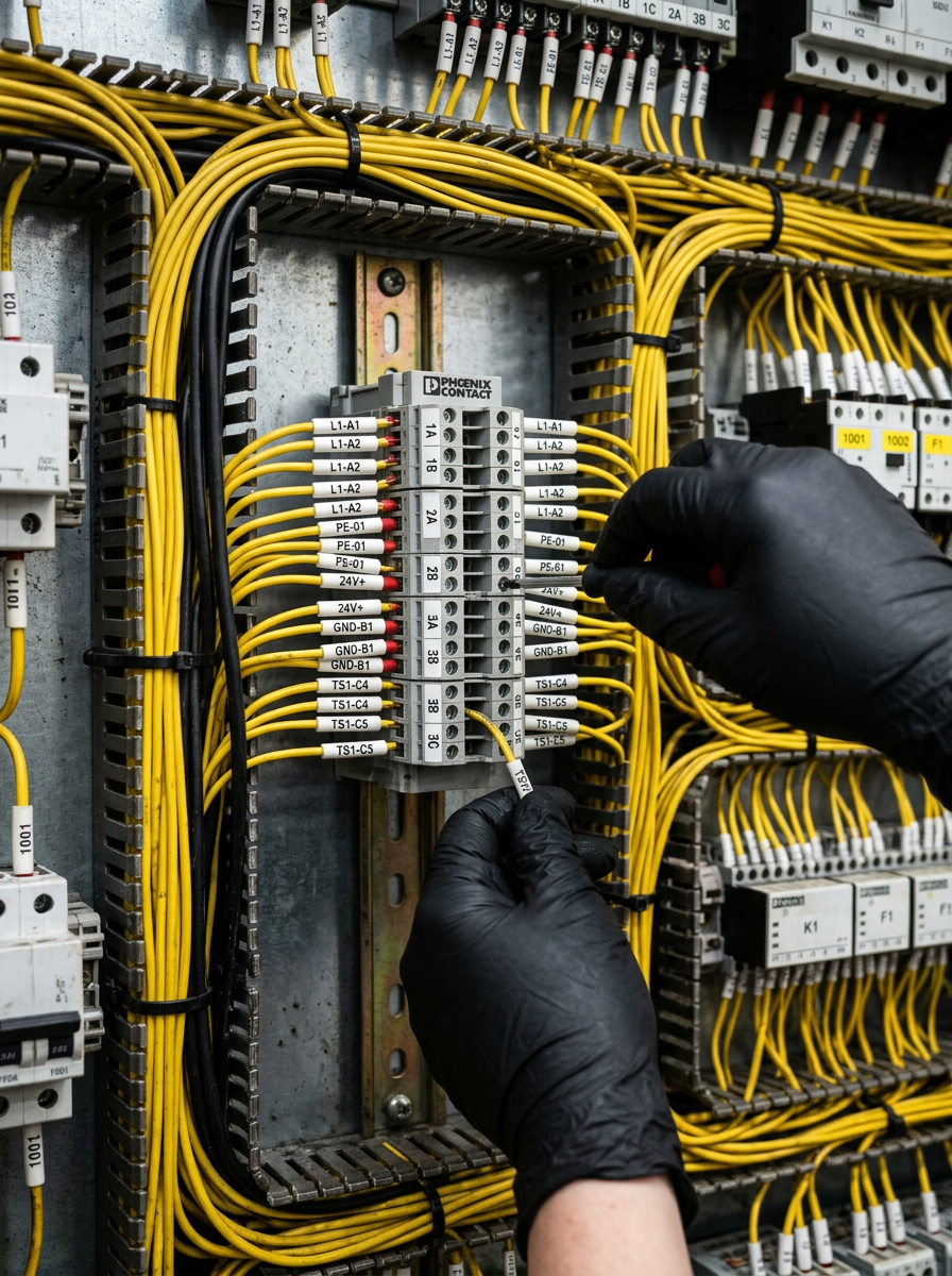 Projeto de aterramento e SPDA - Terminais elétricos
